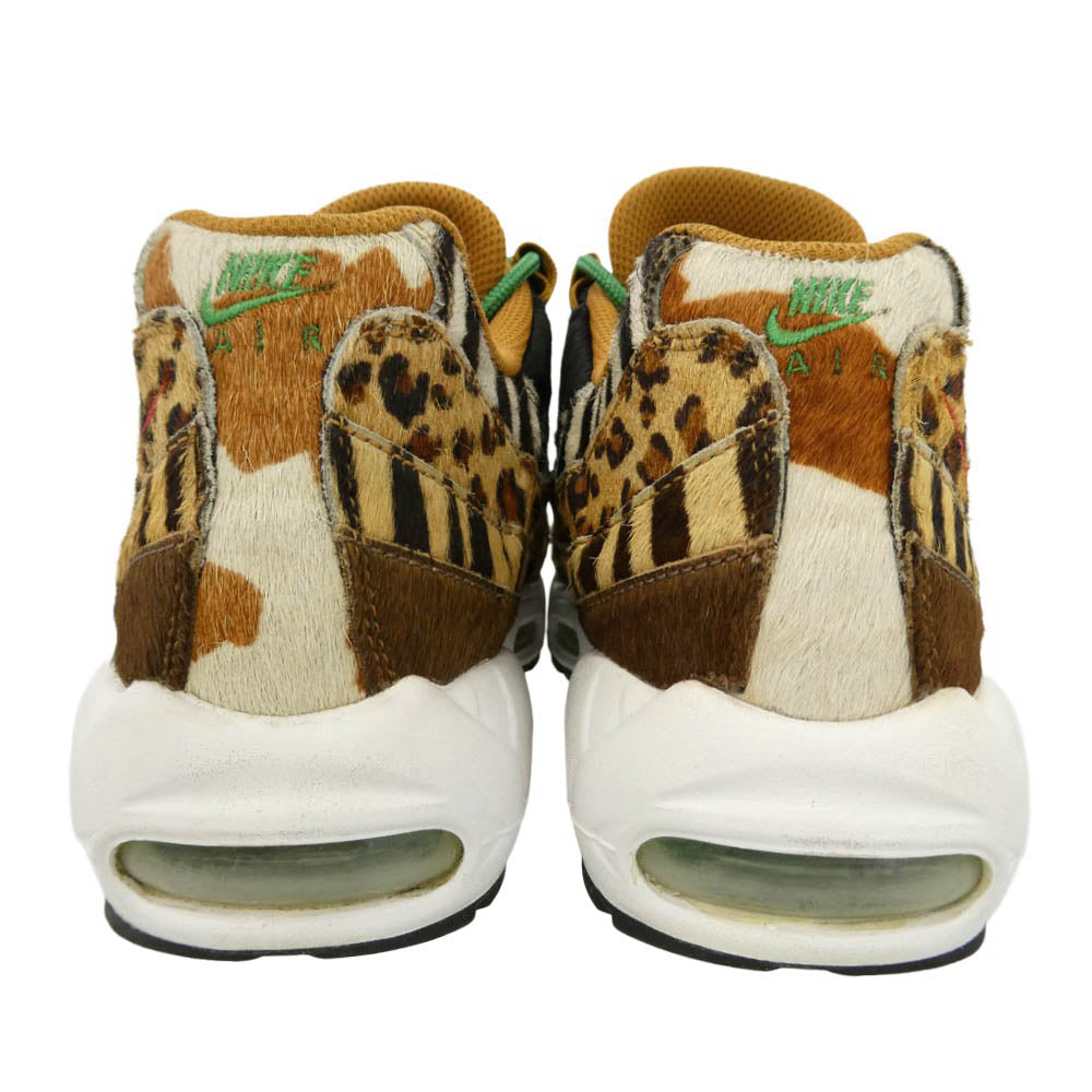 NIKE ナイキ atmos アトモス AQ0929-200 × atoms アトモス 【フェイクバスターズ鑑定済】 Air Max 95 DLX Animal Pack エアマックス アニマルパック スニーカー マルチカラー系 27.5cm【美品】【中古】