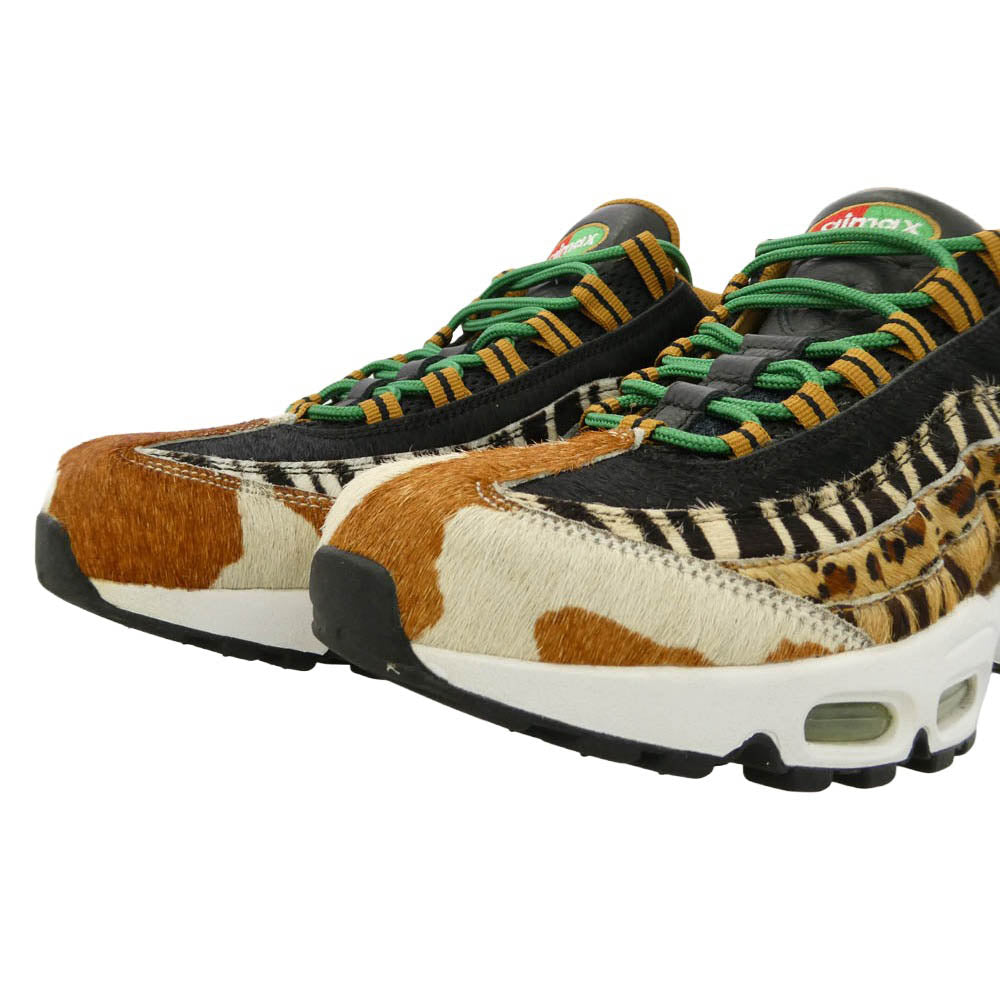NIKE ナイキ atmos アトモス AQ0929-200 × atoms アトモス 【フェイクバスターズ鑑定済】 Air Max 95 DLX Animal Pack エアマックス アニマルパック スニーカー マルチカラー系 27.5cm【美品】【中古】