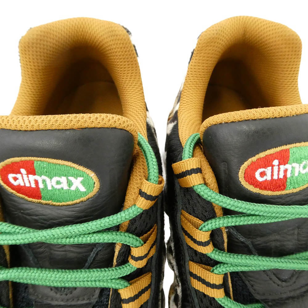 NIKE ナイキ atmos アトモス AQ0929-200 × atoms アトモス 【フェイクバスターズ鑑定済】 Air Max 95 DLX Animal Pack エアマックス アニマルパック スニーカー マルチカラー系 27.5cm【美品】【中古】