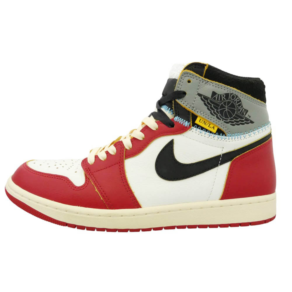 NIKE ナイキ HV8563-600 × UNION ユニオン Air Jordan 1 Retro High OG Chicago Shadow AJ1 エアジョーダン ハイ シカゴ シャドウ スニーカー マルチカラー系 28cm【中古】