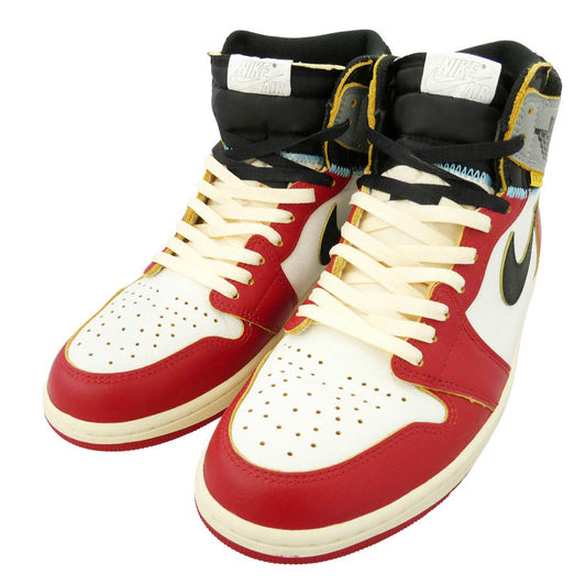 NIKE ナイキ HV8563-600 × UNION ユニオン Air Jordan 1 Retro High OG Chicago Shadow AJ1 エアジョーダン ハイ シカゴ シャドウ スニーカー マルチカラー系 28cm【中古】