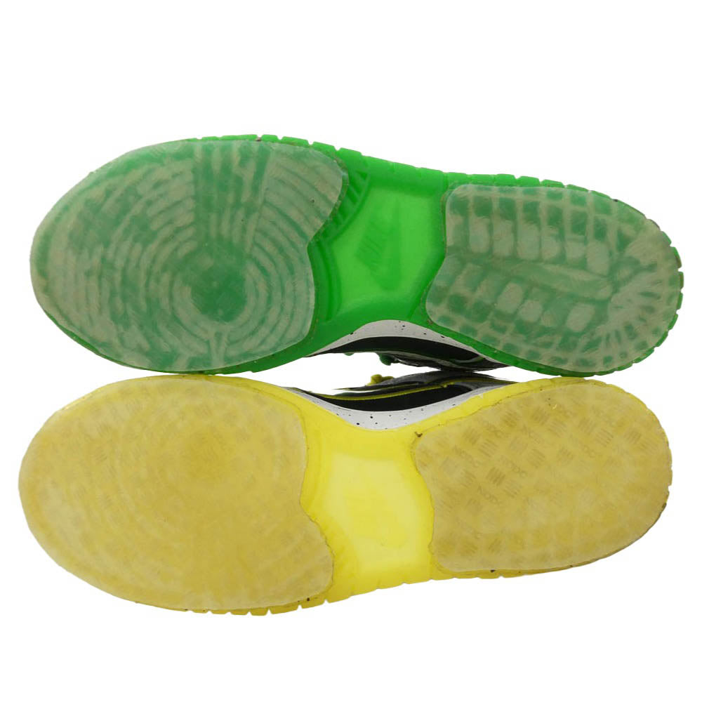 NIKE ナイキ HV1454-100 Dunk Low What The Ducks Away 【フェイクバスターズ鑑定済】ダンク ロー スニーカー グリーン系 ホワイト系 イエロー系 27.5cm【中古】