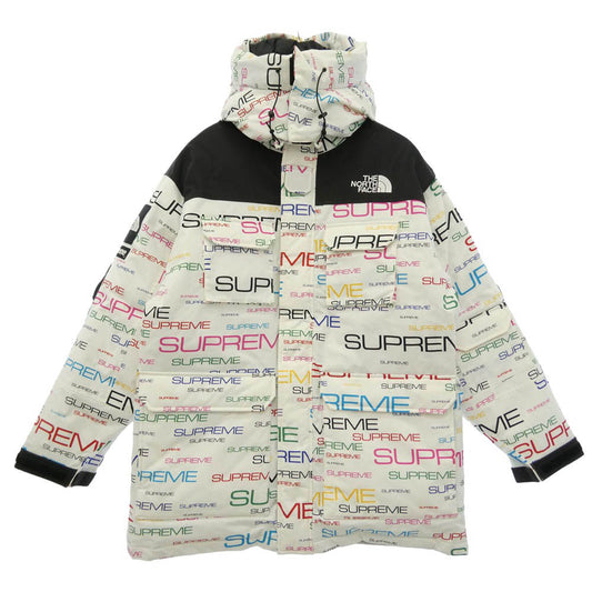 Supreme シュプリーム THE NORTH FACE ノースフェイス 21AW ND52101I × The North Face ノースフェイス Coldworks 700-Fill Down Parka White コールドワークス 700フィル ダウン パーカ ジャケット ホワイト系 M【中古】