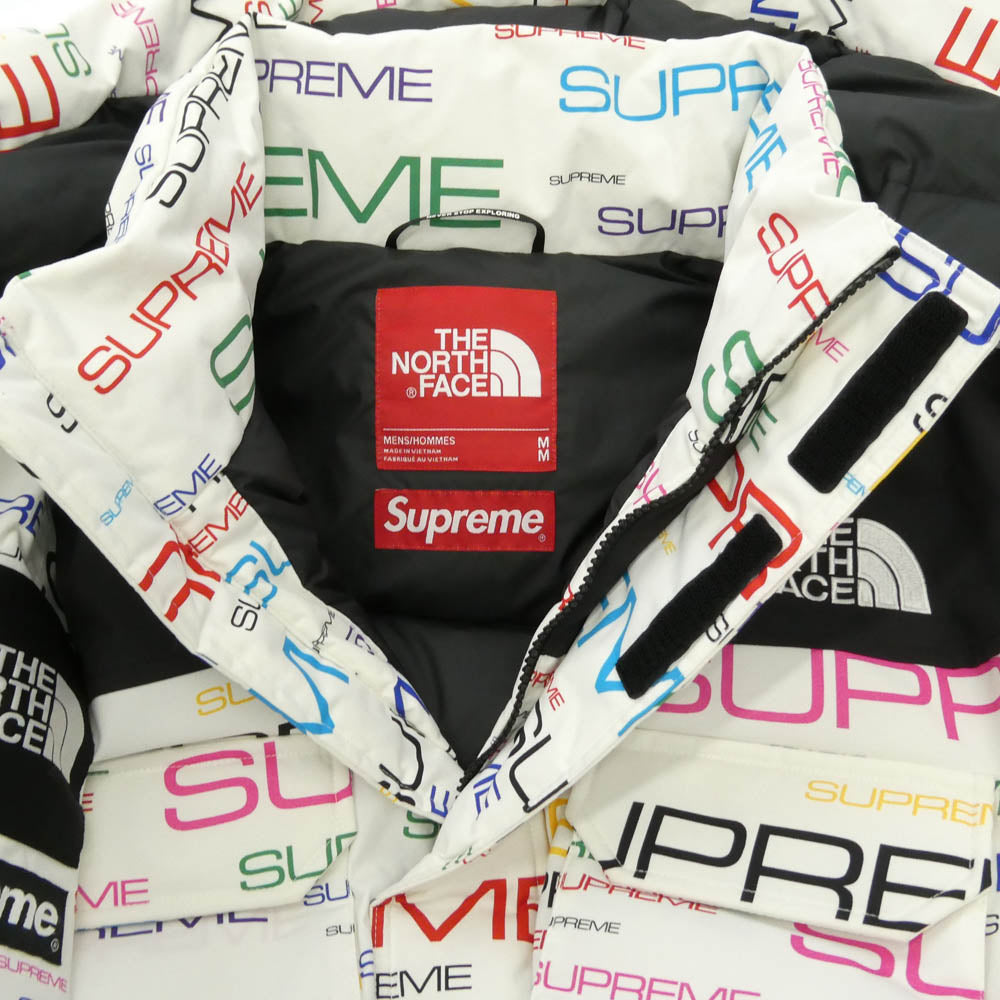 Supreme シュプリーム THE NORTH FACE ノースフェイス 21AW ND52101I × The North Face ノースフェイス Coldworks 700-Fill Down Parka White コールドワークス 700フィル ダウン パーカ ジャケット ホワイト系 M【中古】
