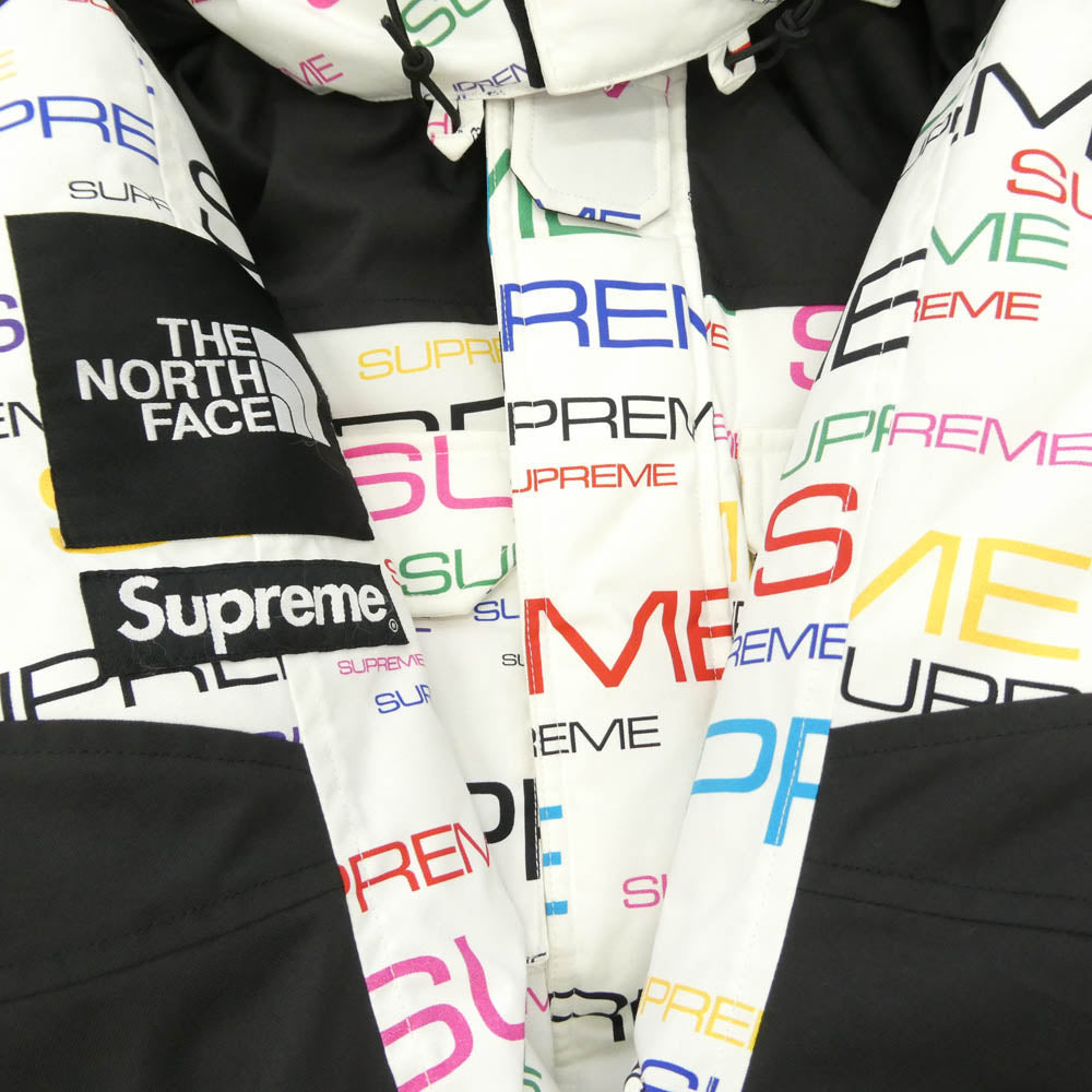 Supreme シュプリーム THE NORTH FACE ノースフェイス 21AW ND52101I × The North Face ノースフェイス Coldworks 700-Fill Down Parka White コールドワークス 700フィル ダウン パーカ ジャケット ホワイト系 M【中古】