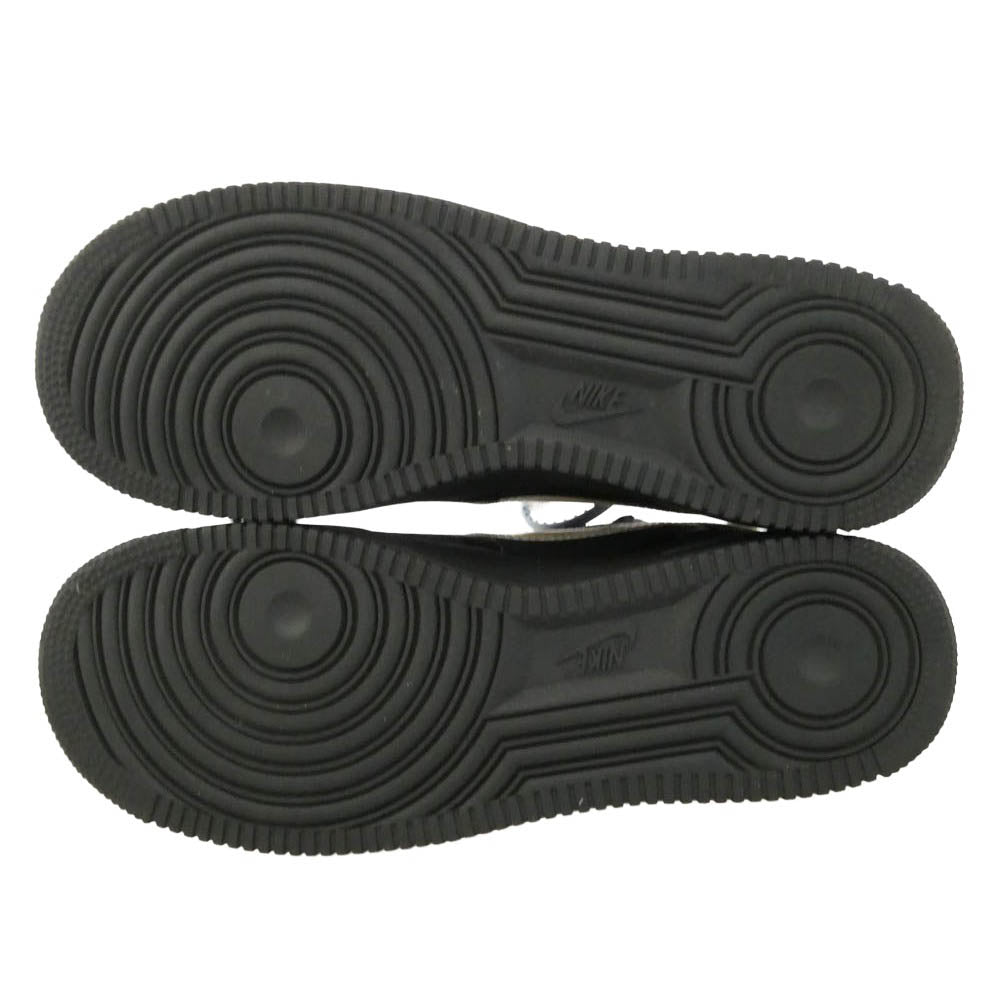 NIKE ナイキ OFF-WHITE オフホワイト AO4606-001 × Off-White オフホワイト 【フェイクバスターズ鑑定済】Air Force 1 Low Black AF1 THE10 エアフォース ロー ブラック スニーカー ブラック系 27cm【中古】