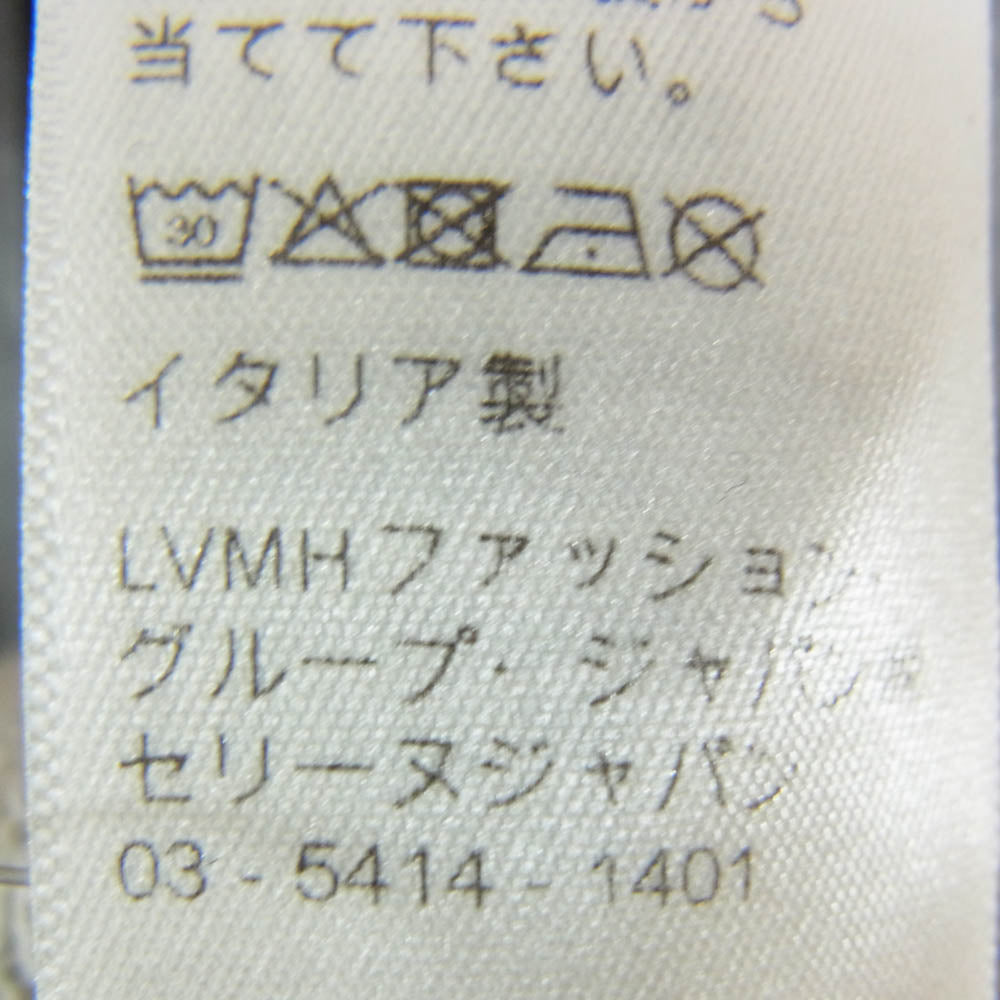 CELINE セリーヌ 2Y468670Q Loose Hoodie コットンフリース ルーズ フーディー プルオーバー パーカー グレー系 L【中古】