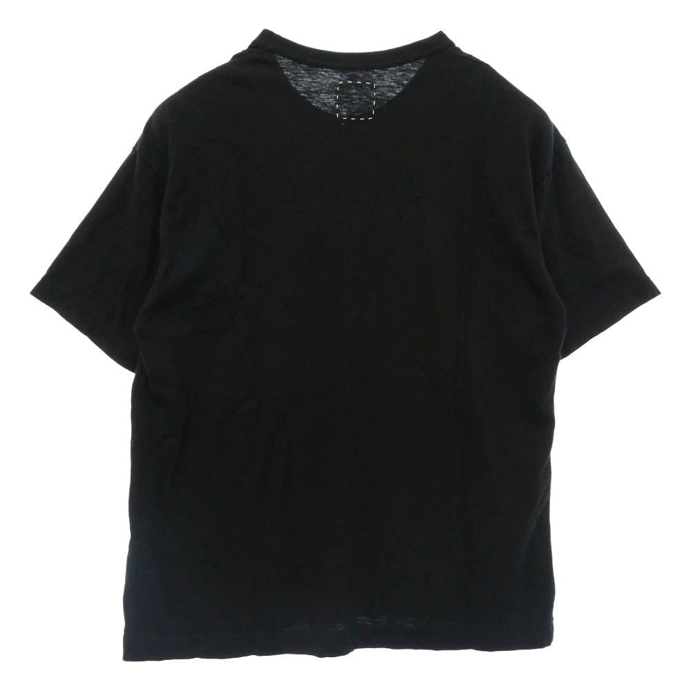 VISVIM ビズビム 26AW 0126205010026 JUMBO TEE S/S VTH Visvim Total Harmony プリント ジャンボ Tシャツ 半袖 ブラック系 1【美品】【中古】