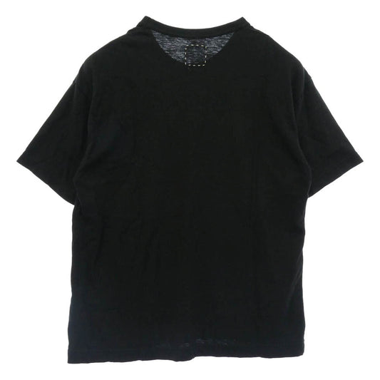 VISVIM ビズビム 26AW 0126205010026 JUMBO TEE S/S VTH Visvim Total Harmony プリント ジャンボ Tシャツ 半袖 ブラック系 1【美品】【中古】