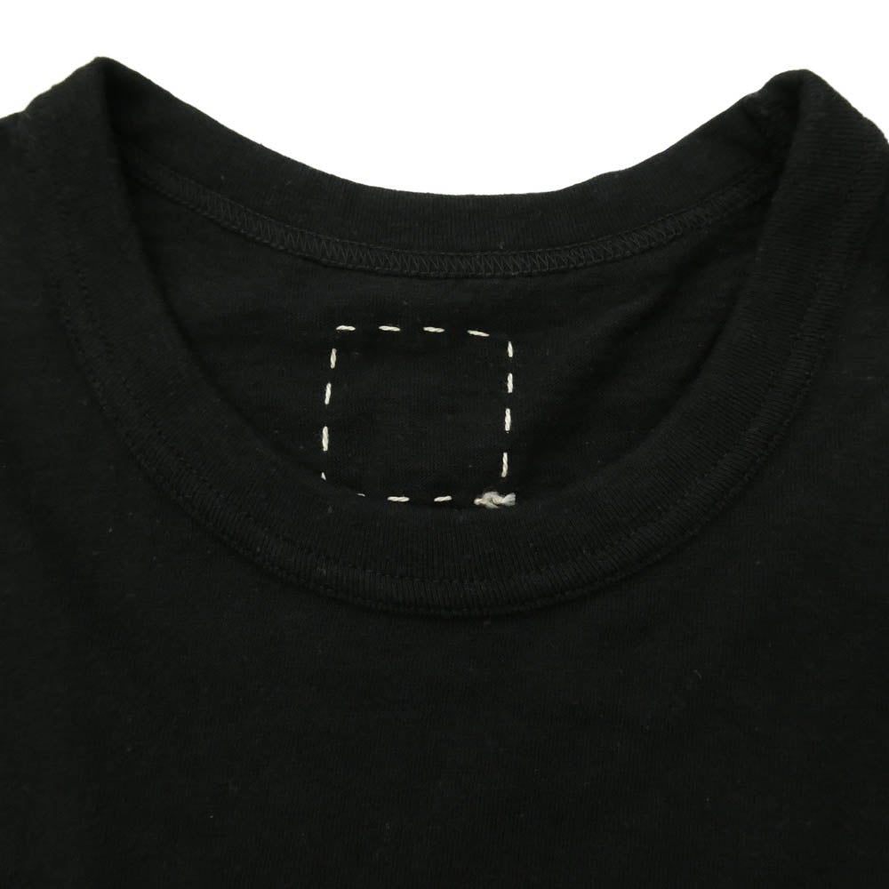 VISVIM ビズビム 26AW 0126205010026 JUMBO TEE S/S VTH Visvim Total Harmony プリント ジャンボ Tシャツ 半袖 ブラック系 1【美品】【中古】
