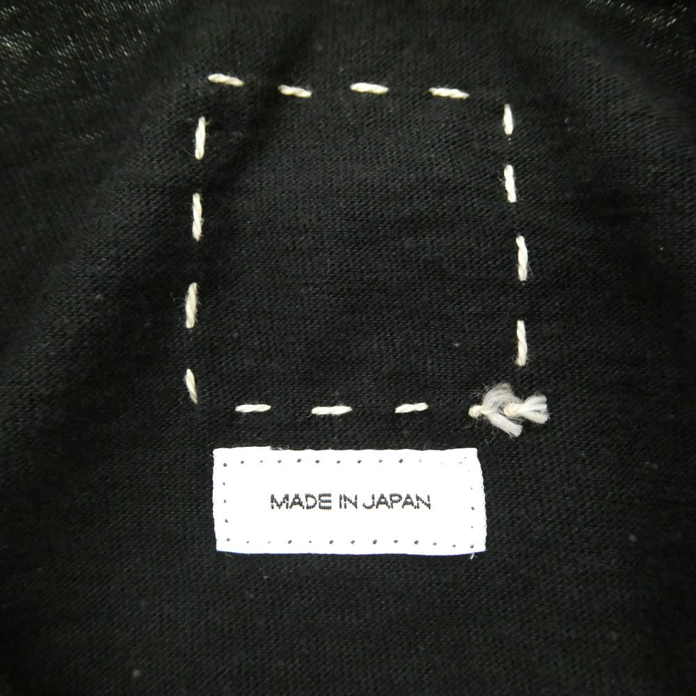 VISVIM ビズビム 26AW 0126205010026 JUMBO TEE S/S VTH Visvim Total Harmony プリント ジャンボ Tシャツ 半袖 ブラック系 1【美品】【中古】