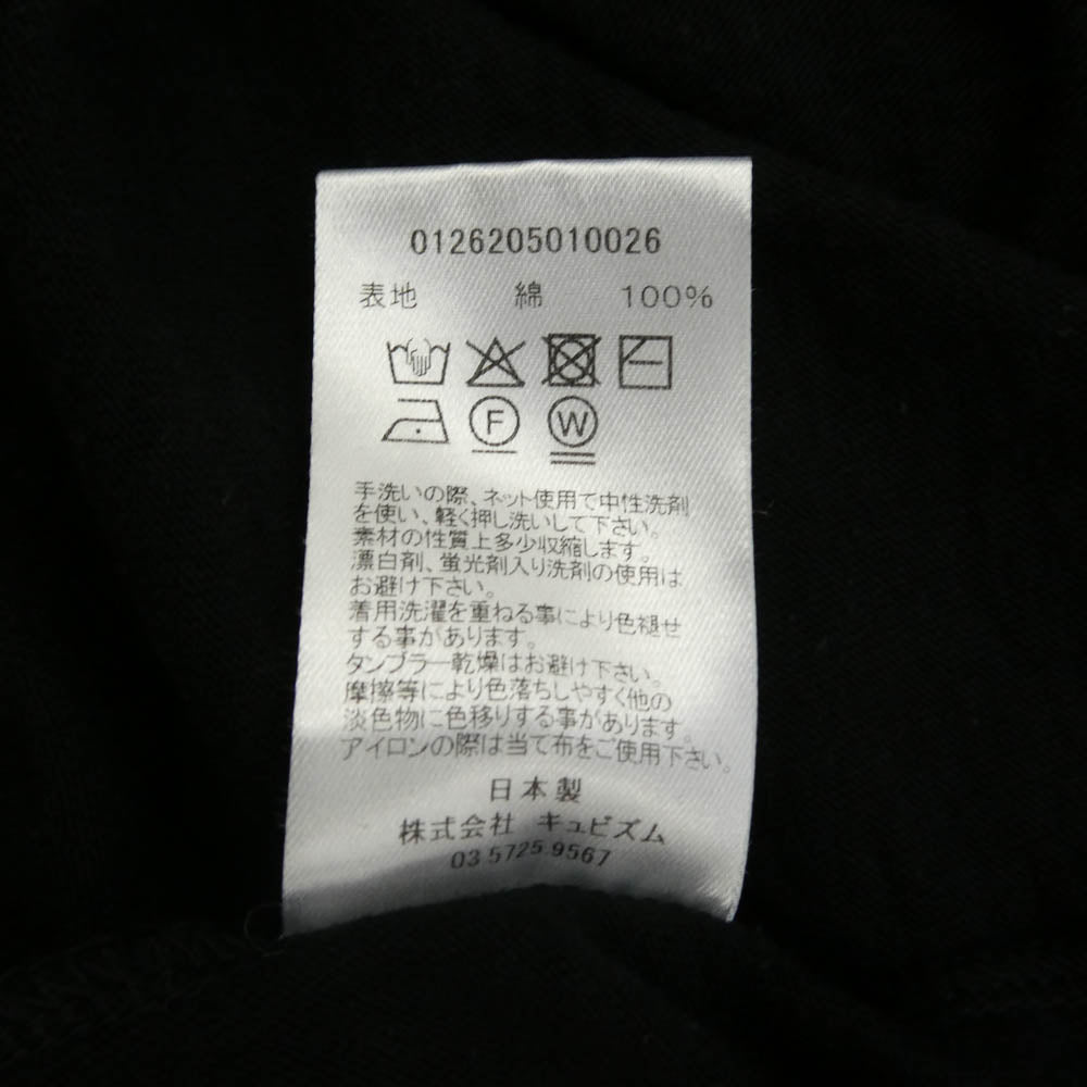 VISVIM ビズビム 26AW 0126205010026 JUMBO TEE S/S VTH Visvim Total Harmony プリント ジャンボ Tシャツ 半袖 ブラック系 1【美品】【中古】