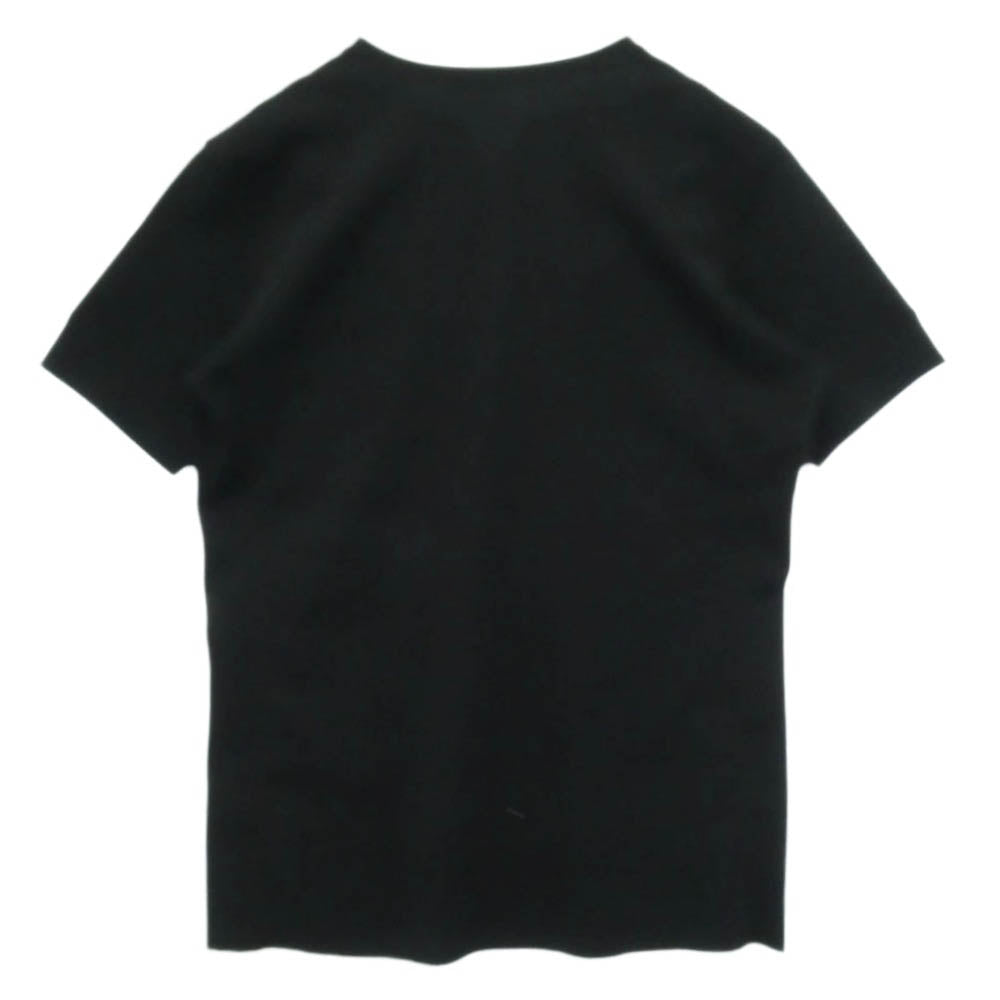 AKM エイケイエム ヘンリーネック 半袖 カットソー Tシャツ ブラック系 XL【中古】