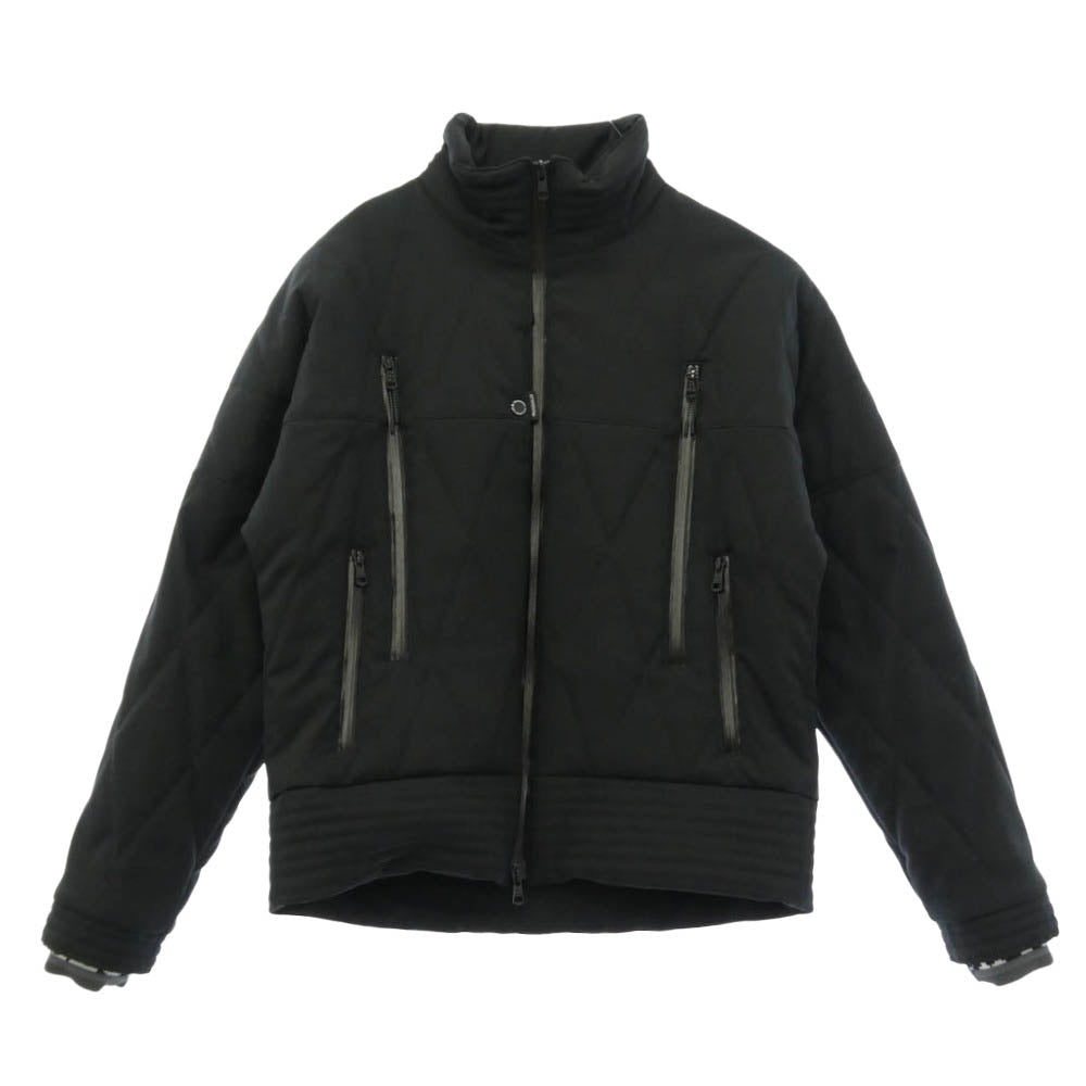 1piu1uguale3 ウノピュウノウグァーレトレ LS016 CB01 SPORT PREMIUM HYBRID BZ スポーツプレミアム ジップアップ 中綿 ジャケット ブラック系 IV【中古】