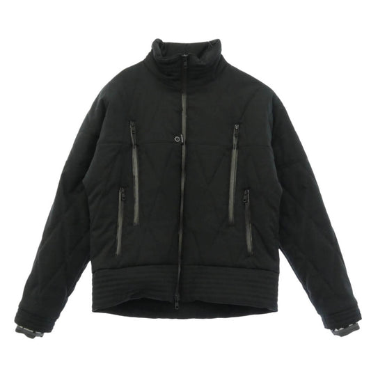 1piu1uguale3 ウノピュウノウグァーレトレ LS016 CB01 SPORT PREMIUM HYBRID BZ スポーツプレミアム ジップアップ 中綿 ジャケット ブラック系 IV【中古】