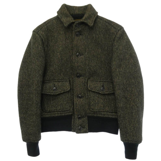 CUSHMAN クッシュマン 21147 ビーチクロス A-1 ジャケット ブラック系 M【中古】