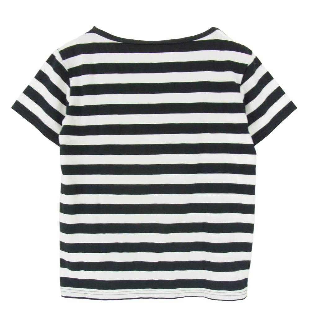 RUDE GALLERY ルードギャラリー ボーダー 半袖 Tシャツ ショートスリーブ カットソー ブラック系 2【中古】