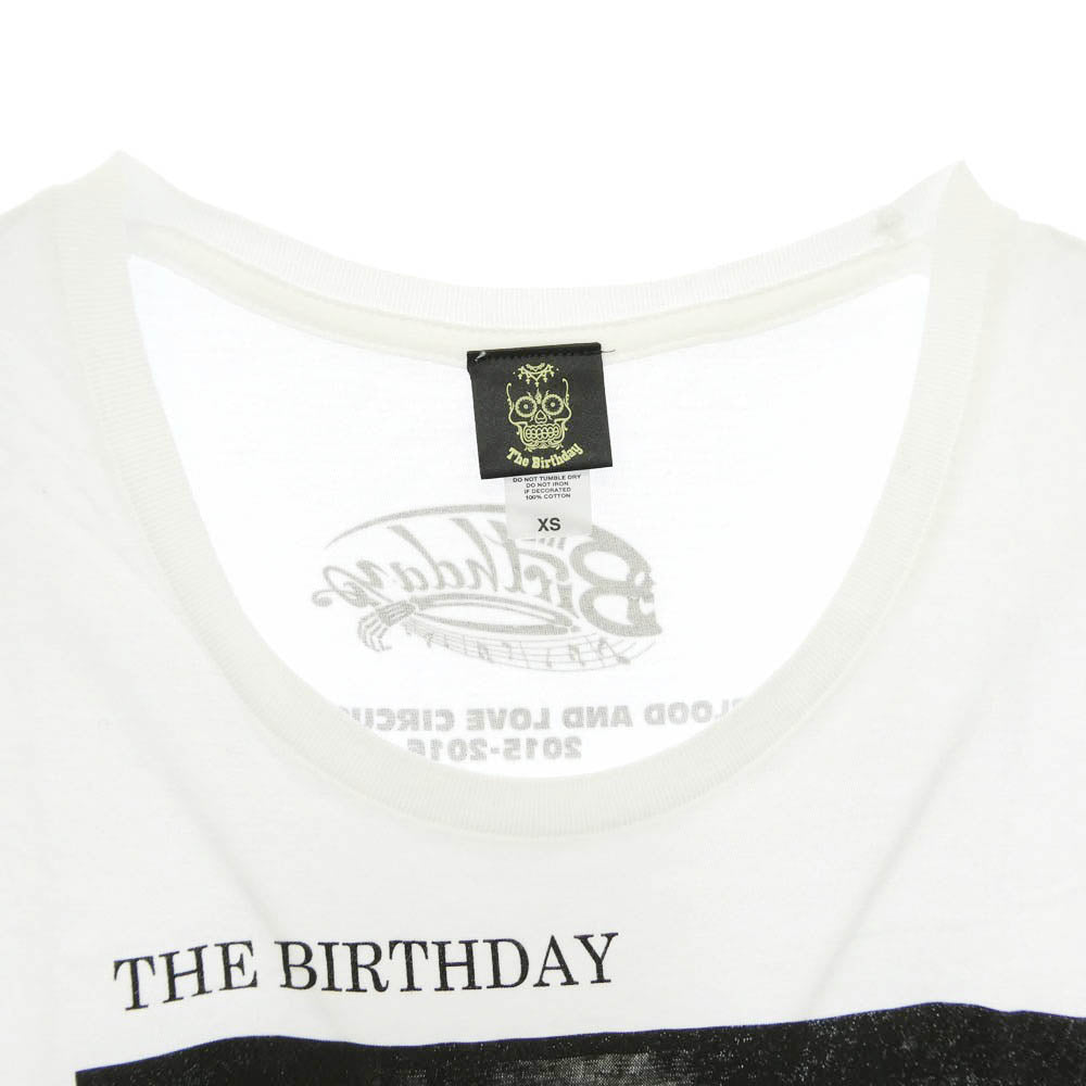 ザ・バースディ グラフィックプリント 半袖 Tシャツ カットソー ホワイト系 XS【中古】