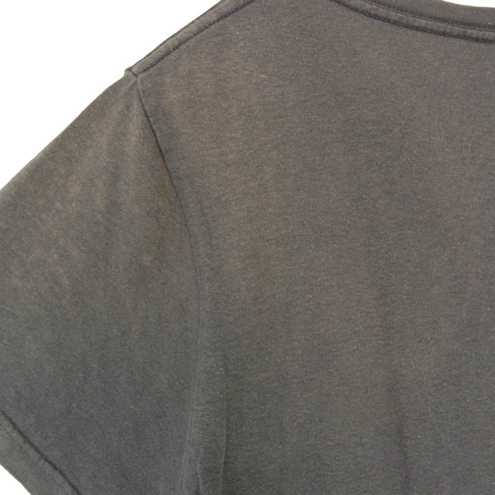RUDE GALLERY ルードギャラリー ハートロゴ クルーネック 半袖 Tシャツ カットソー クルーネック グレー系 3【中古】