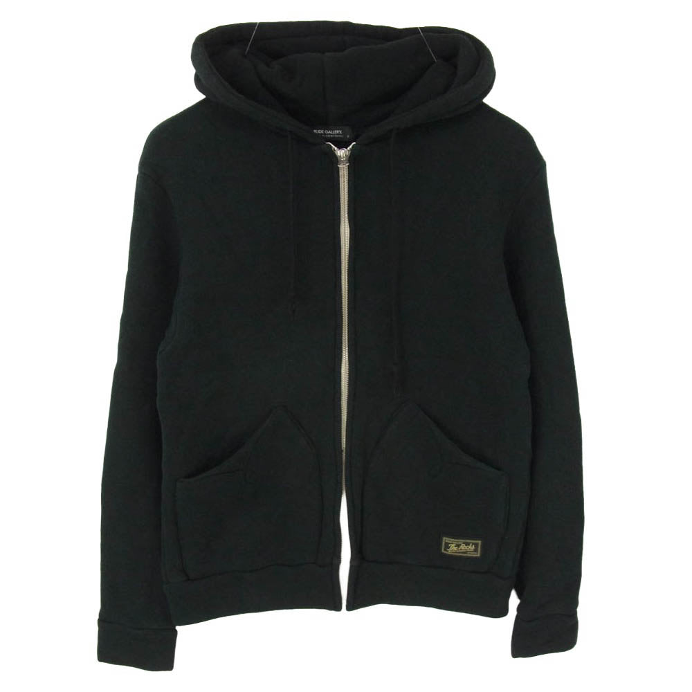 RUDE GALLERY ルードギャラリー フルジップ パーカー フーディー ブラック系 2【中古】