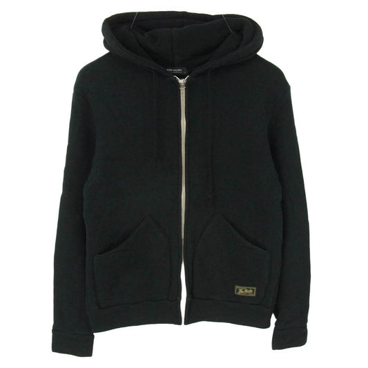 RUDE GALLERY ルードギャラリー フルジップ パーカー フーディー ブラック系 2【中古】
