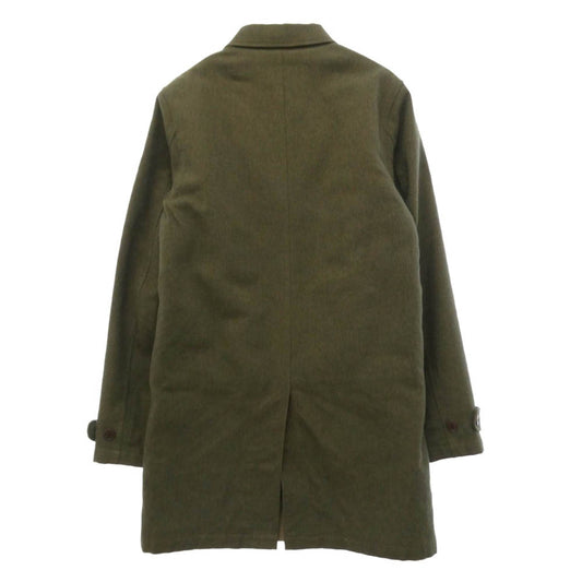 EGO TRIPPING エゴトリッピング 裏ボア ステンカラーコート カーキ系 46【中古】