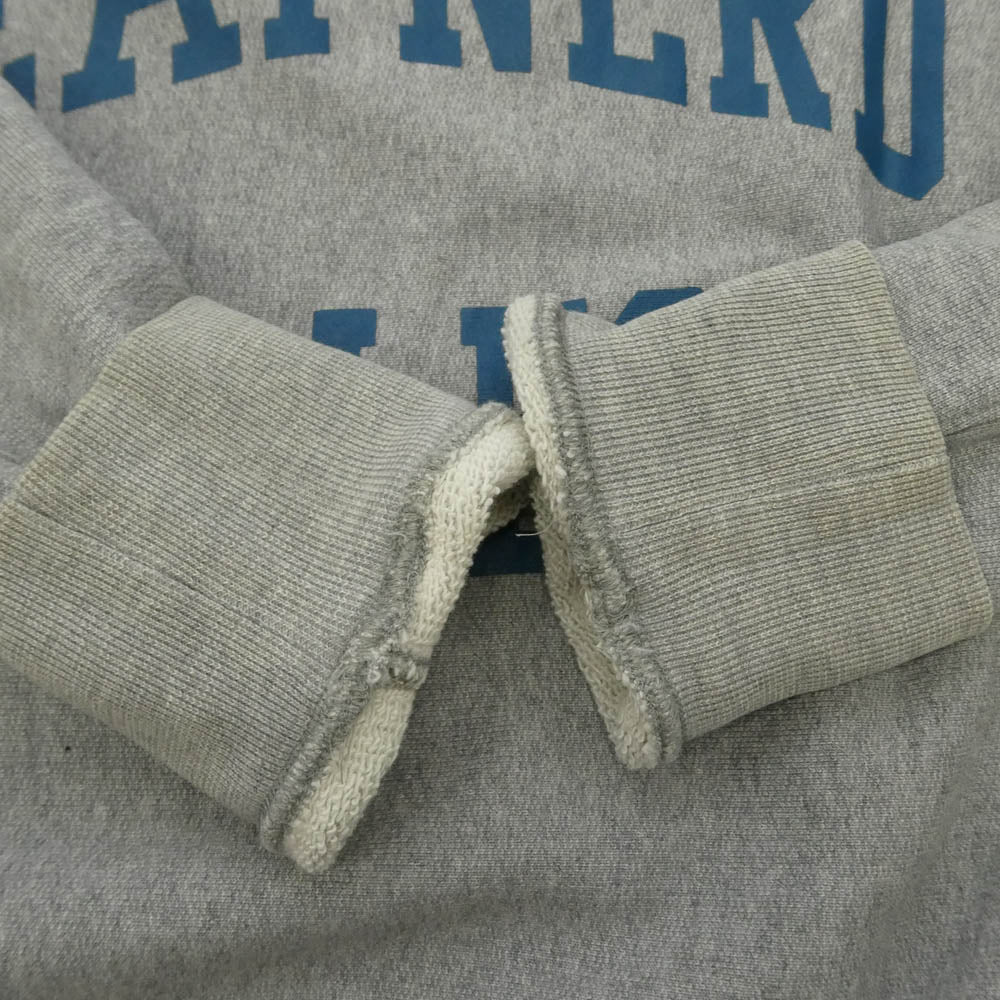 RUDE GALLERY ルードギャラリー 13AW BEATNERD COLLEGE カレッジロゴプリント クルーネック スウェット トレーナー グレー系 2【中古】