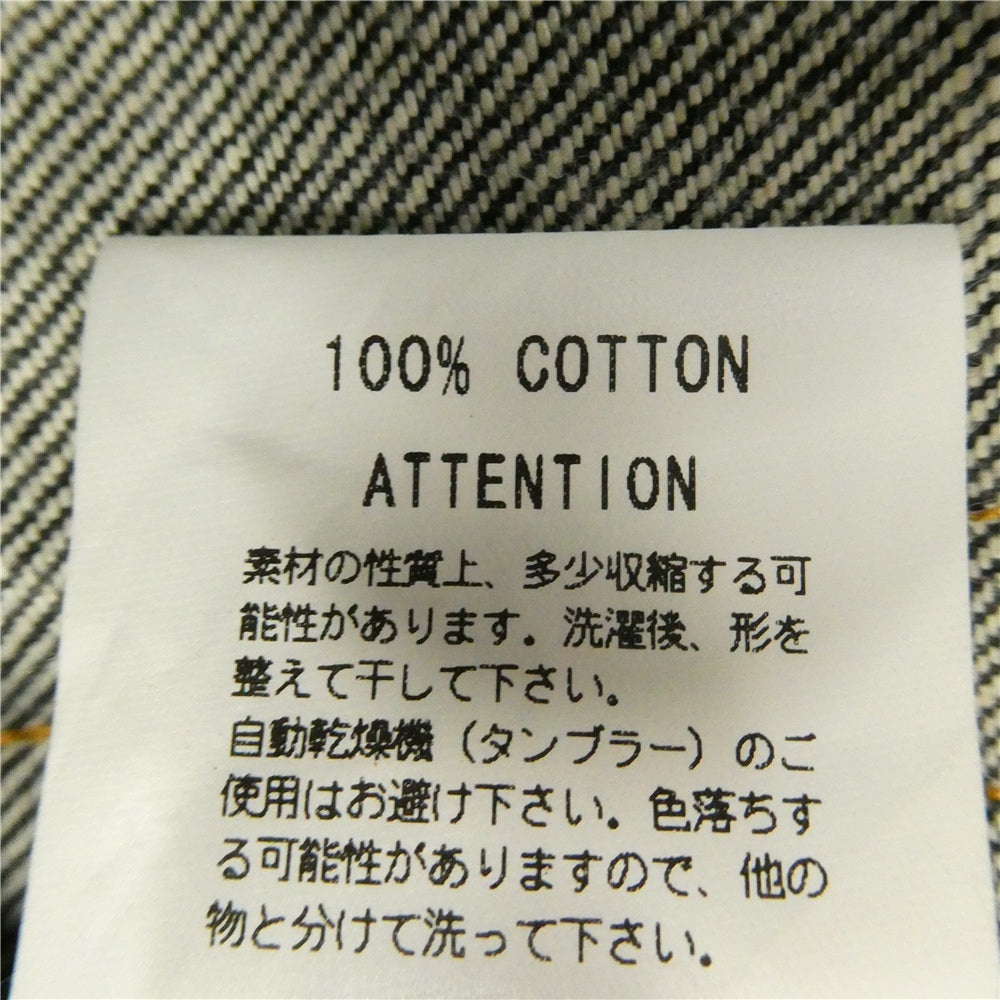 RUDE GALLERY ルードギャラリー RIGID DENIM TYPE-1 リジッド デニムジャケット Gジャン インディゴブルー系 2【中古】
