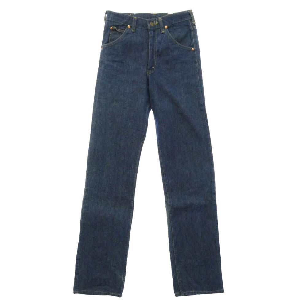 Lee リー 70s 80s 42TALON ZIP デニム パンツ インディゴブルー系 W28【中古】