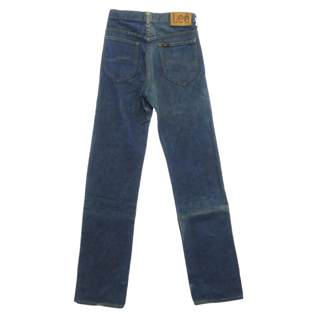 Lee リー 70s 80s 42TALON ZIP デニム パンツ インディゴブルー系 W28【中古】