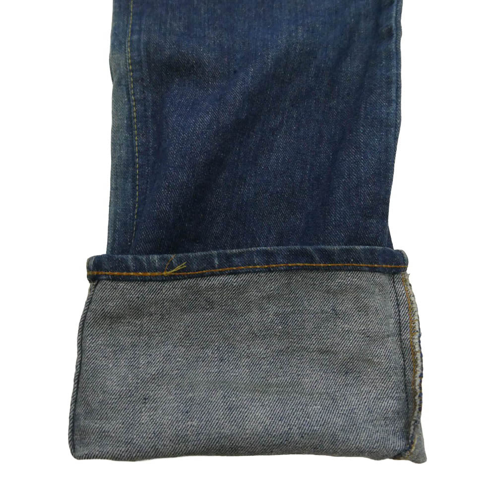 Lee リー 70s 80s 42TALON ZIP デニム パンツ インディゴブルー系 W28【中古】