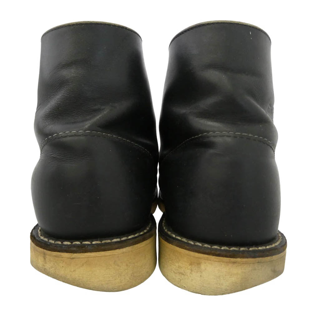 RED WING レッドウィング 8165 羽タグ 6-inch Classic Round クラシック ラウンド ブーツ ブラック系 7.5D【中古】