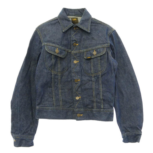 Lee リー USA製 70s 80s 101J ヴィンテージ デニム ジャケット インディゴブルー系【中古】