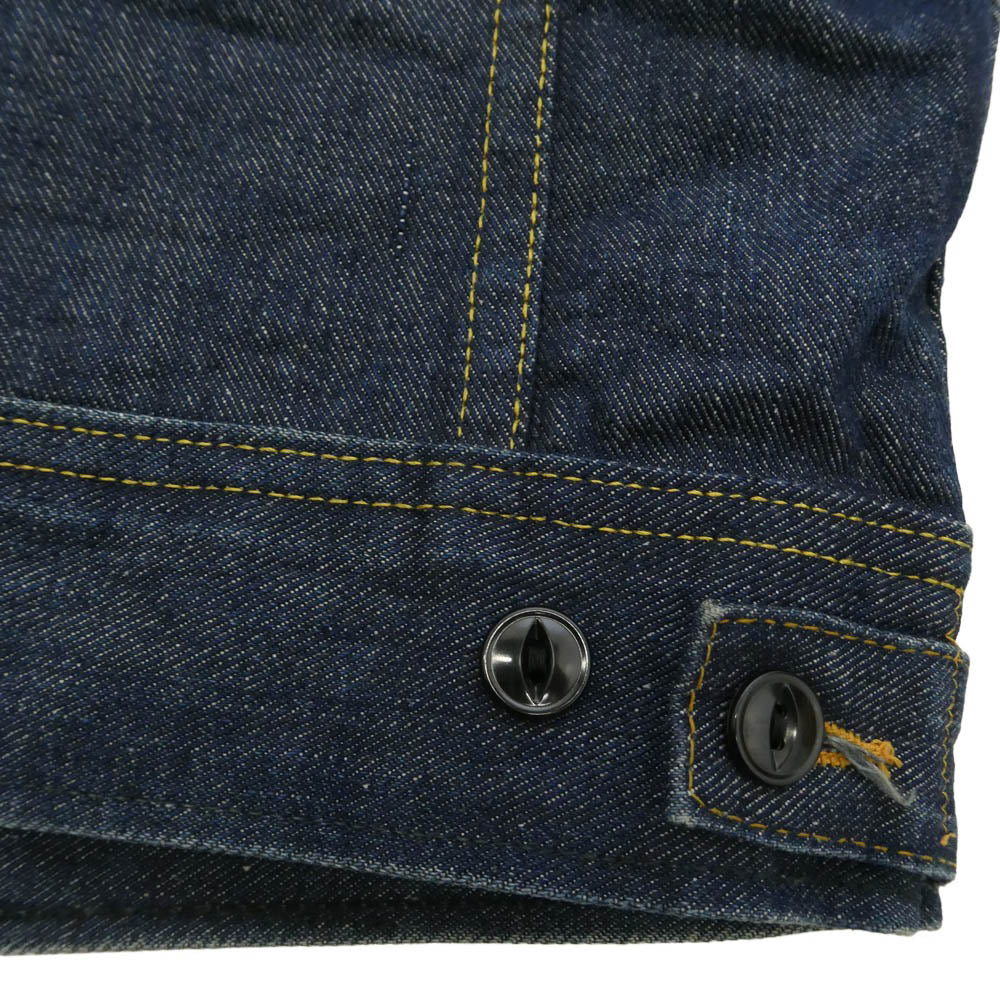 Lee リー USA製 70s 80s 101J ヴィンテージ デニム ジャケット インディゴブルー系【中古】