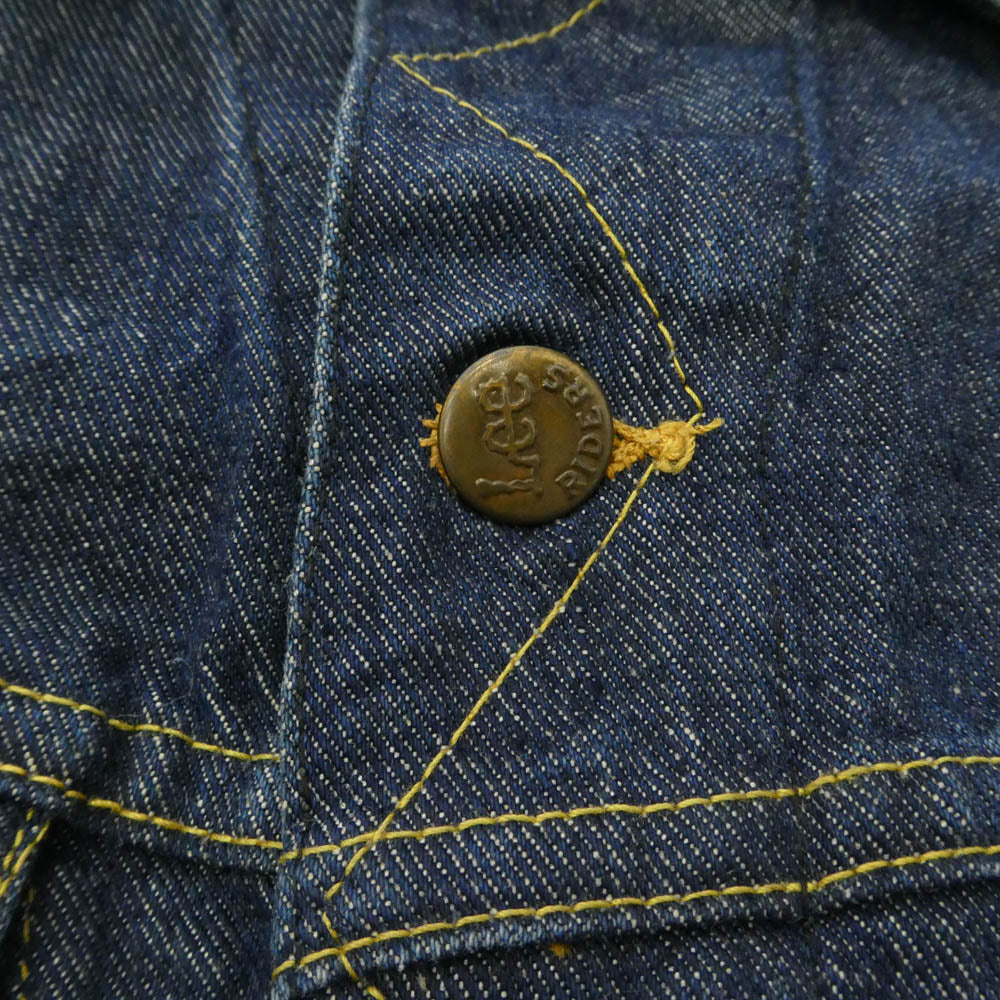 Lee リー USA製 70s 80s 101J ヴィンテージ デニム ジャケット インディゴブルー系【中古】