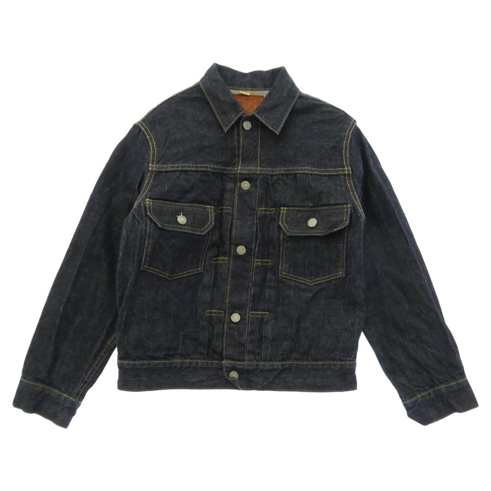 SUGAR CANE シュガーケーン SC11953 14.25oz. DENIM JACKET 1953 デニム ジャケット インディゴブルー系 36【中古】