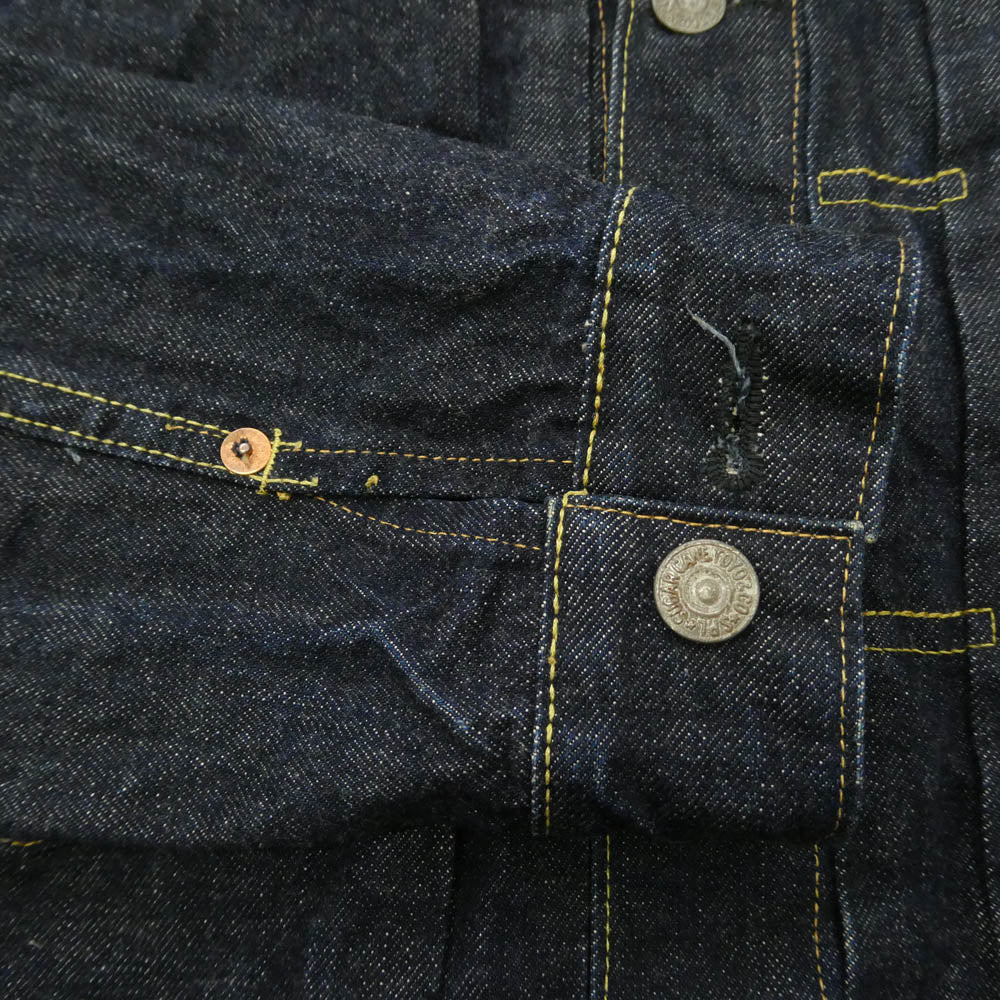 SUGAR CANE シュガーケーン SC11953 14.25oz. DENIM JACKET 1953 デニム ジャケット インディゴブルー系 36【中古】