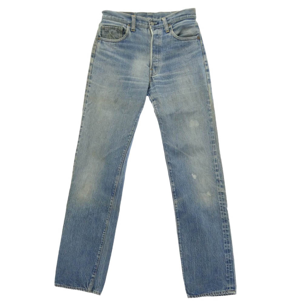 Levi's リーバイス 501 66前期 ボタン裏6 スモールe ボタンフライ デニム パンツ インディゴブルー系 W29【中古】