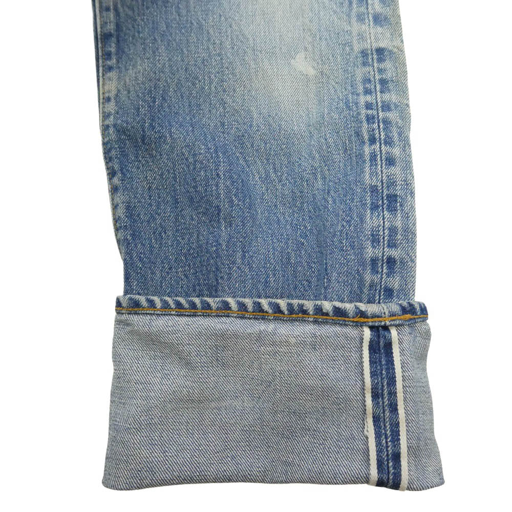 Levi's リーバイス 501 66前期 ボタン裏6 スモールe ボタンフライ デニム パンツ インディゴブルー系 W29【中古】