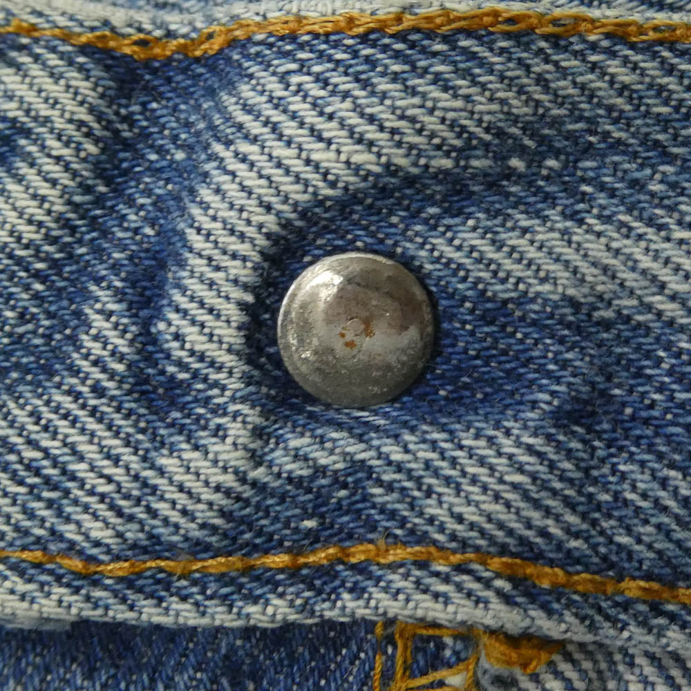 Levi's リーバイス 501 66前期 ボタン裏6 スモールe ボタンフライ デニム パンツ インディゴブルー系 W29【中古】