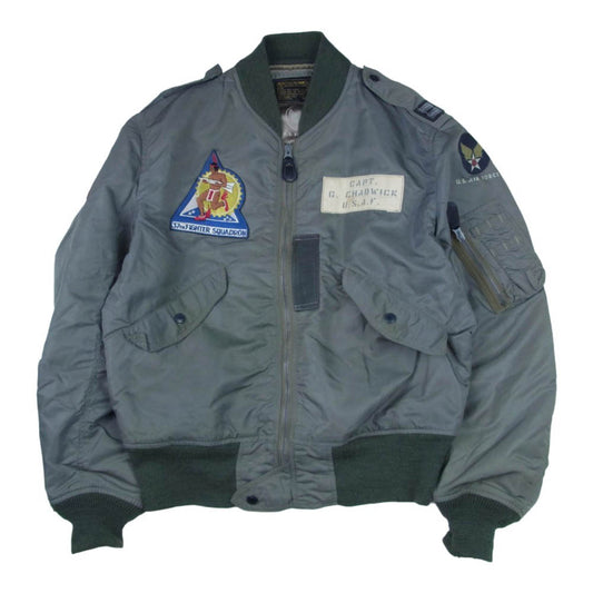 Buzz Rickson's バズリクソンズ BR11132 Type L-2B TOPS APPAREL MFG. CO., INC. フライト ジャケット カーキ系 M【中古】