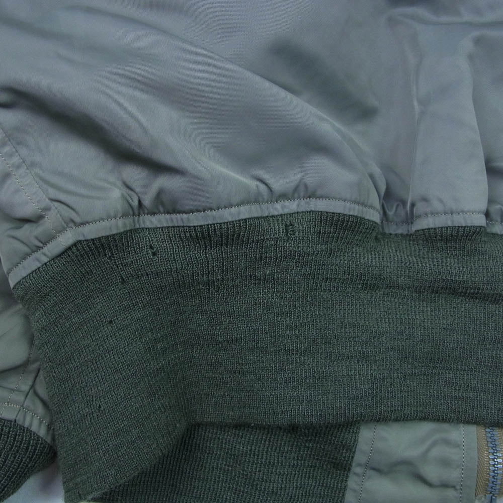 Buzz Rickson's バズリクソンズ BR11132 Type L-2B TOPS APPAREL MFG. CO., INC. フライト ジャケット カーキ系 M【中古】