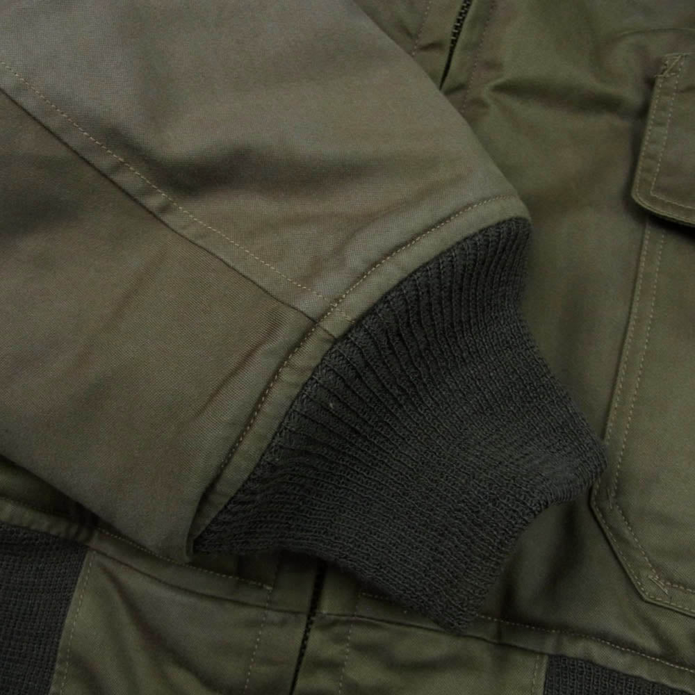 Buzz Rickson's バズリクソンズ BR11133 B-10 ROUGH WEAR CLOTHING CO. フライト ジャケット カーキ系 40【中古】
