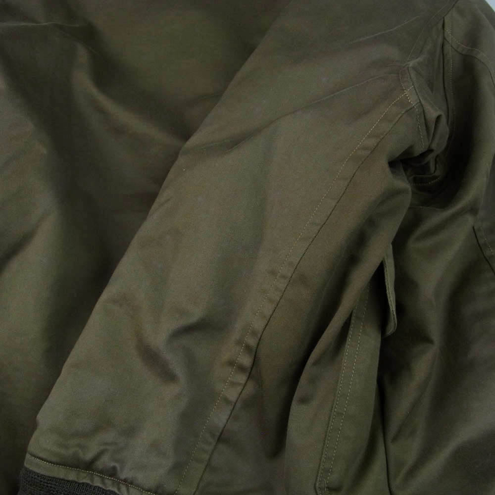 Buzz Rickson's バズリクソンズ BR11133 B-10 ROUGH WEAR CLOTHING CO. フライト ジャケット カーキ系 40【中古】