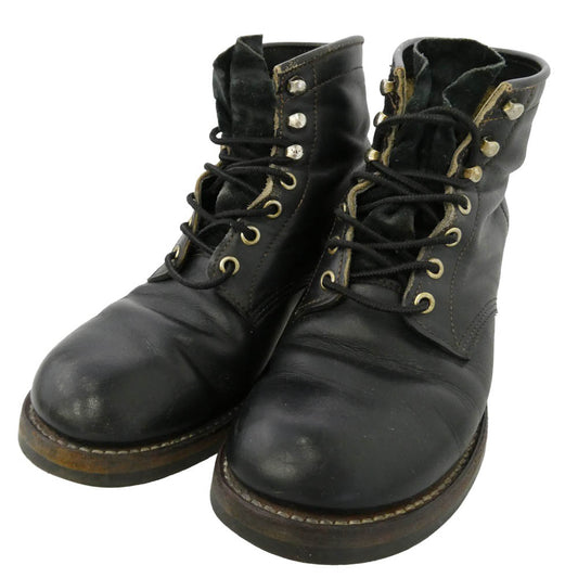 LONE WOLF ロンウルフ LW00450 MECHANIC メカニック ワーク ブーツ ブラック系 8【中古】
