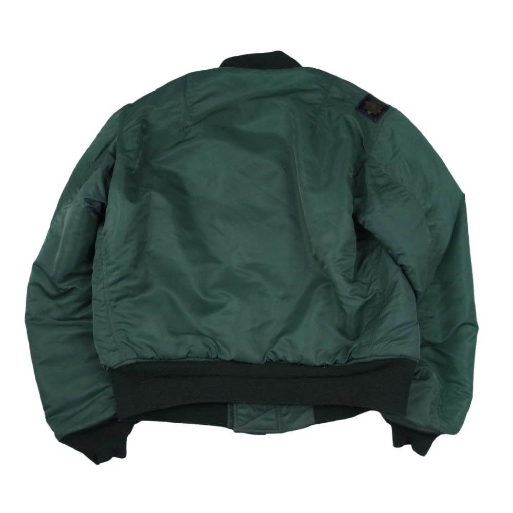 Buzz Rickson's バズリクソンズ BR10981 TYPE MA-1 LION UNIFORM INC. ワッペン ブルゾン ジャケット カーキ系 S【中古】
