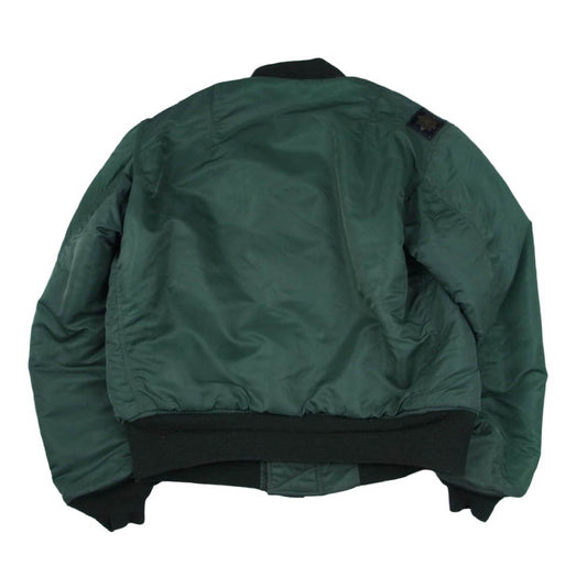 Buzz Rickson's バズリクソンズ BR10981 TYPE MA-1 LION UNIFORM INC. ワッペン ブルゾン ジャケット カーキ系 S【中古】