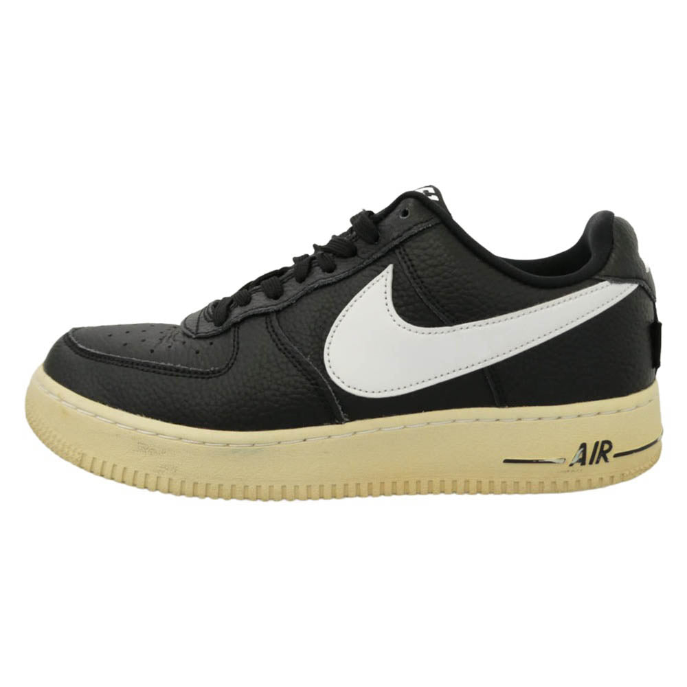 NIKE ナイキ 823511-007 Air Force 1 Low NBA LOVE FOR THE 1 エアフォース1 ローカット スニーカー ブラック系 26.5cm【中古】