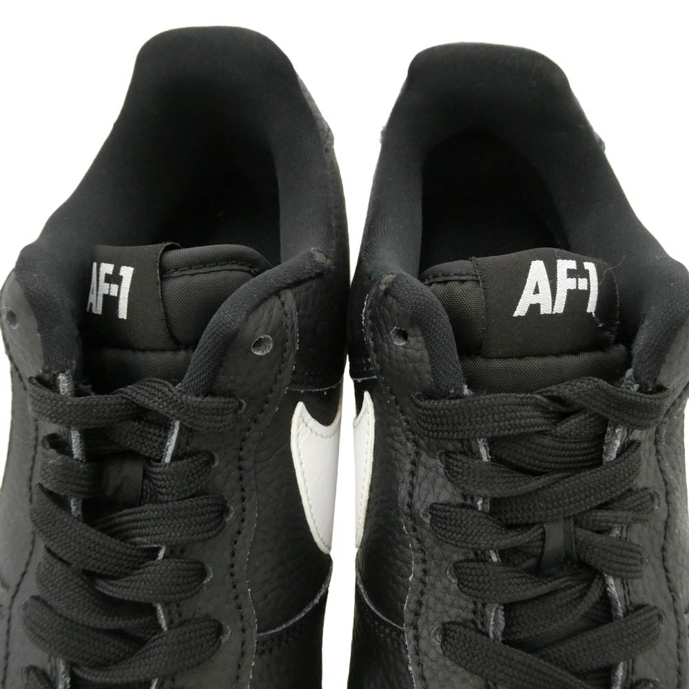 NIKE ナイキ 823511-007 Air Force 1 Low NBA LOVE FOR THE 1 エアフォース1 ローカット スニーカー ブラック系 26.5cm【中古】