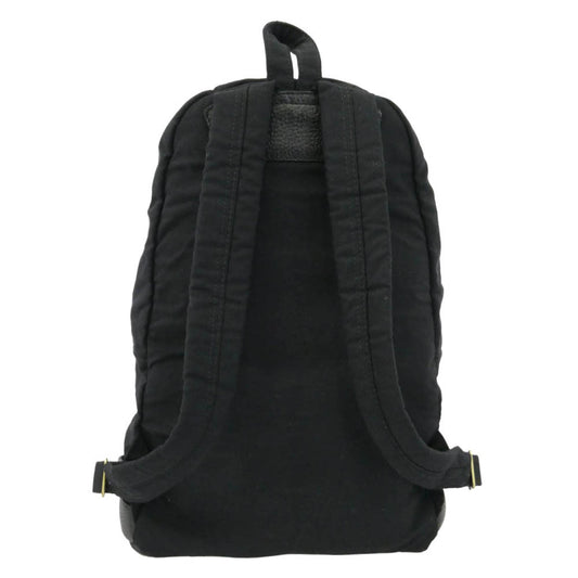 トフアンドロードストーン レザー切替 キャンバス バックパック リュックサック ブラック系【中古】